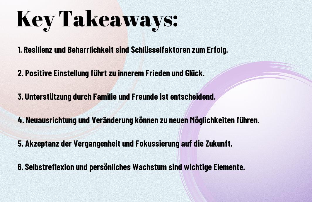 Beispiele wie man trotz Schicksalsschläge erfolgreich