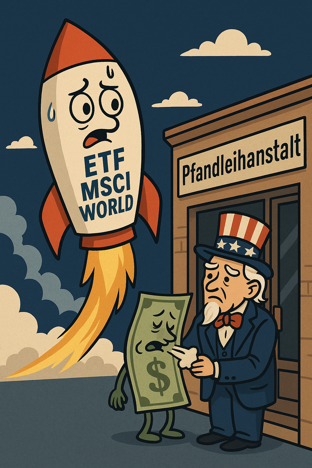 ETF MSCI World wegen US-Schulden und Dollar-Schwäche im Risiko?