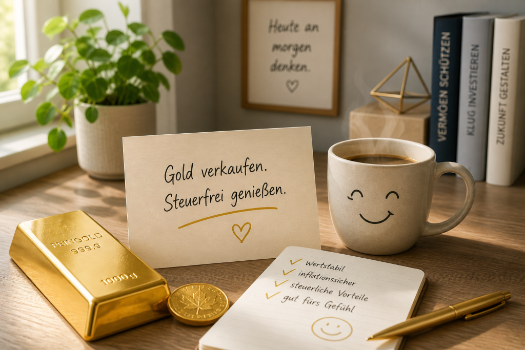 Gold steuerfrei verkaufen