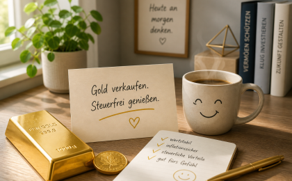 Gold steuerfrei verkaufen