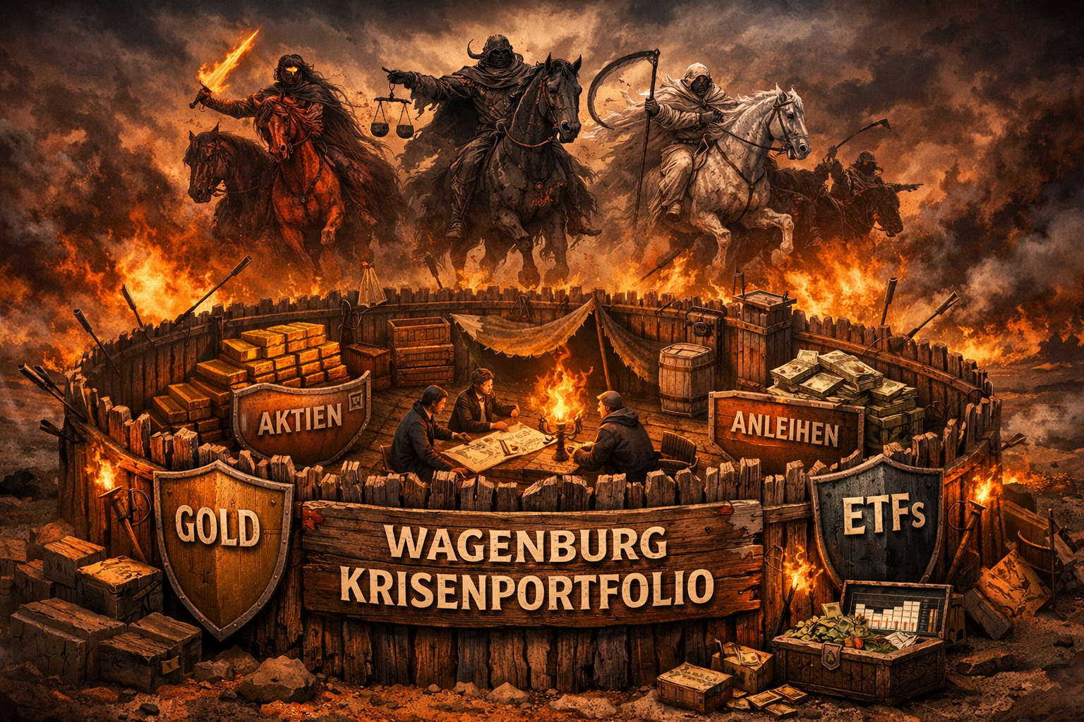 Krisenportfolio 2026 aufbauen: So schützen Sie Ihr Vermögen vor Inflation und Crash