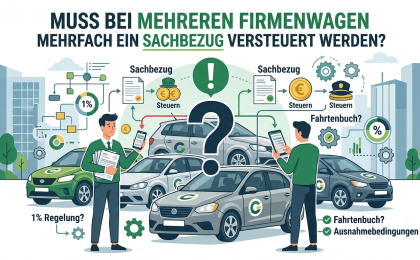 Mehrfachsachbezug Firmenwägen
