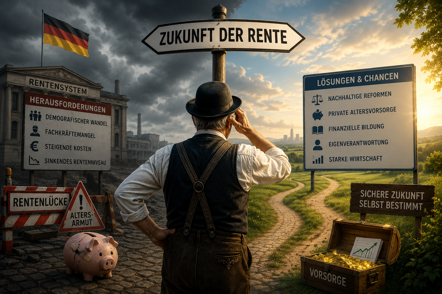 Zukunft der Rente: Warum Deutschlands Rentensystem unter Druck gerät
