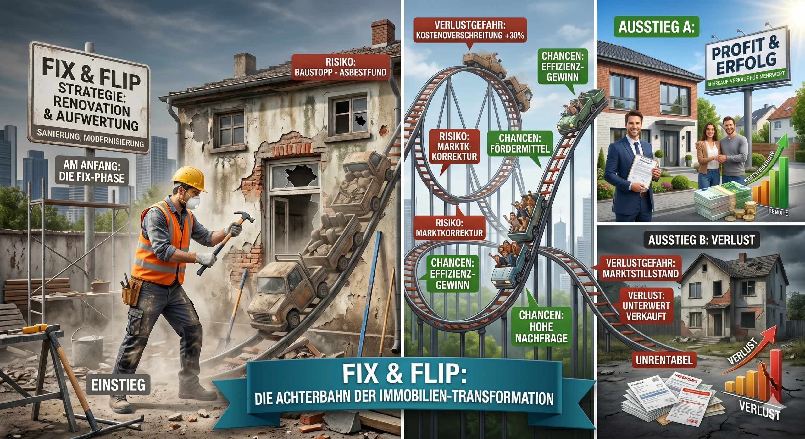 Ist Fix & Flip 2026 noch lohnenswert? Der DACH-Markt-Check