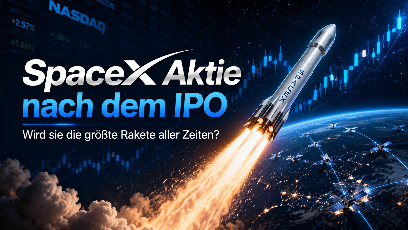 SpaceX Aktie nach dem IPO: Wird sie die größte Rakete aller Zeiten?